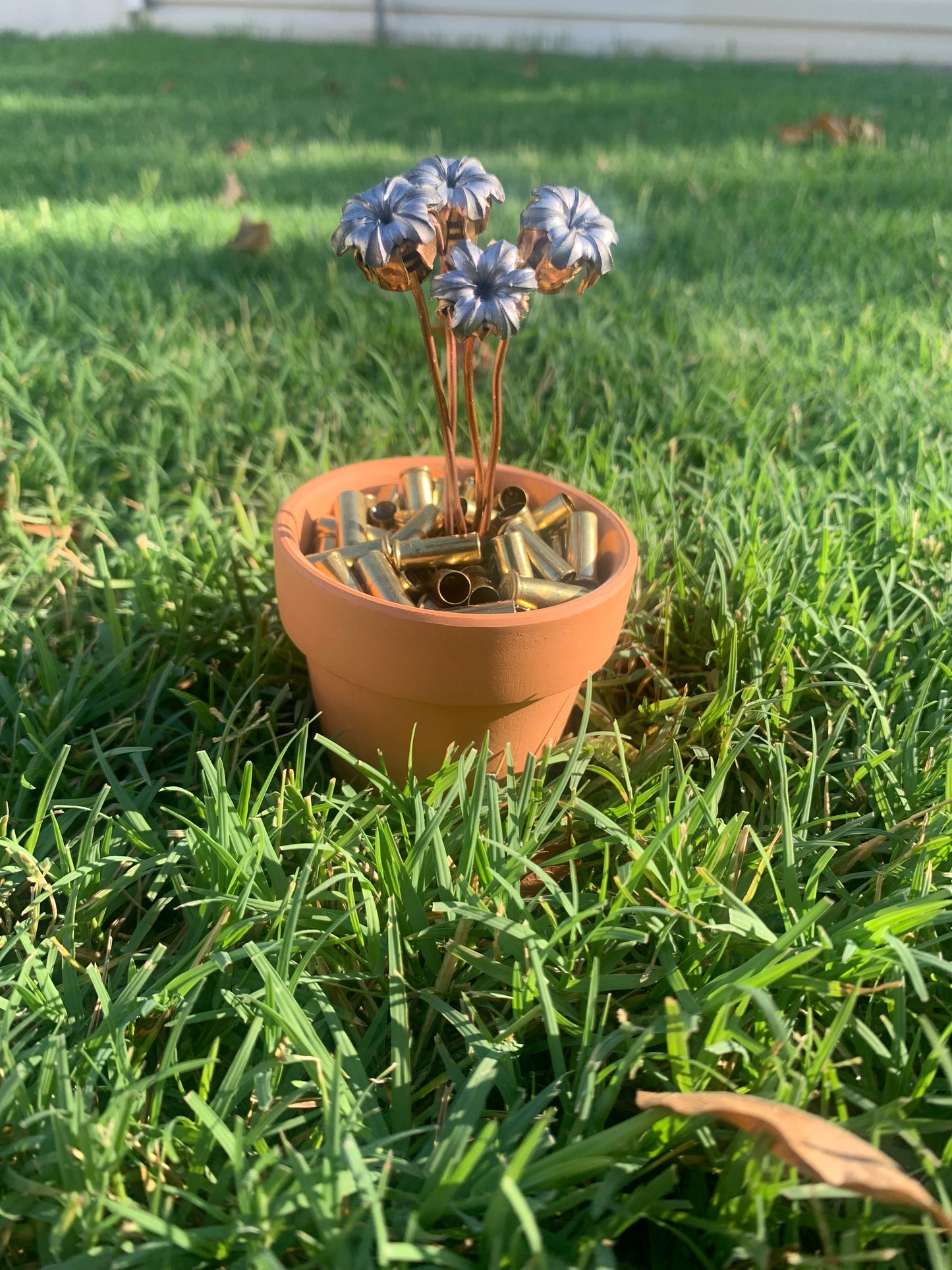 Original Terra Cotta Pot Bouquet (Brown Pot)