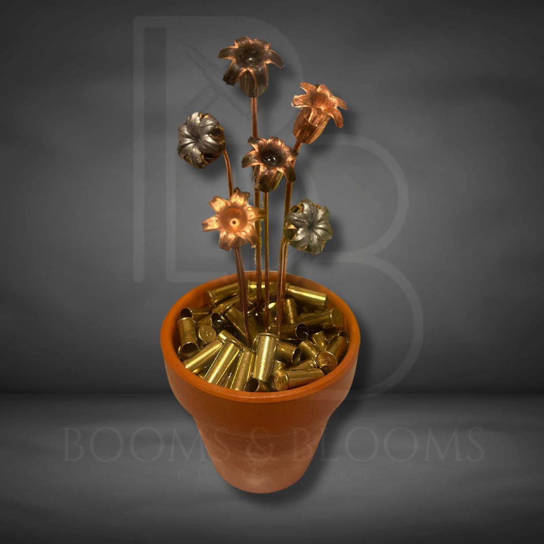 Original Terra Cotta Pot Bouquet (Brown Pot)